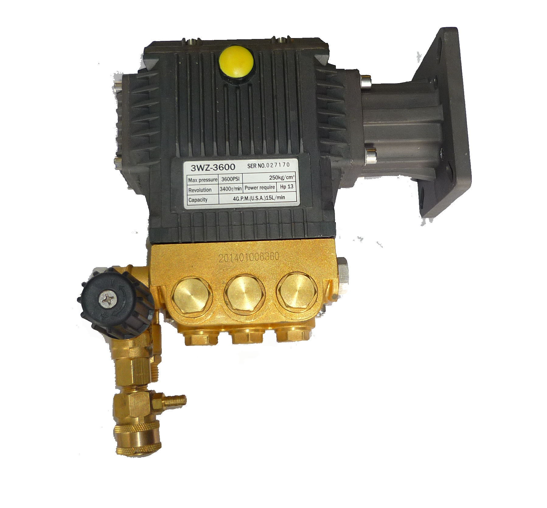 BOMBA HIDROLAVADORA 4000PSI